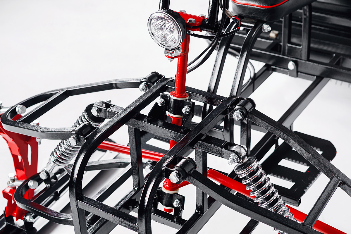 Лыжный модуль IKUDZO с подогревом ручек металлические лыжи в Архангельске