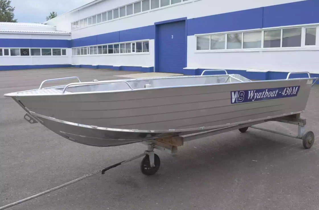 Алюминиевая лодка  Wyatboat-430М в Архангельске