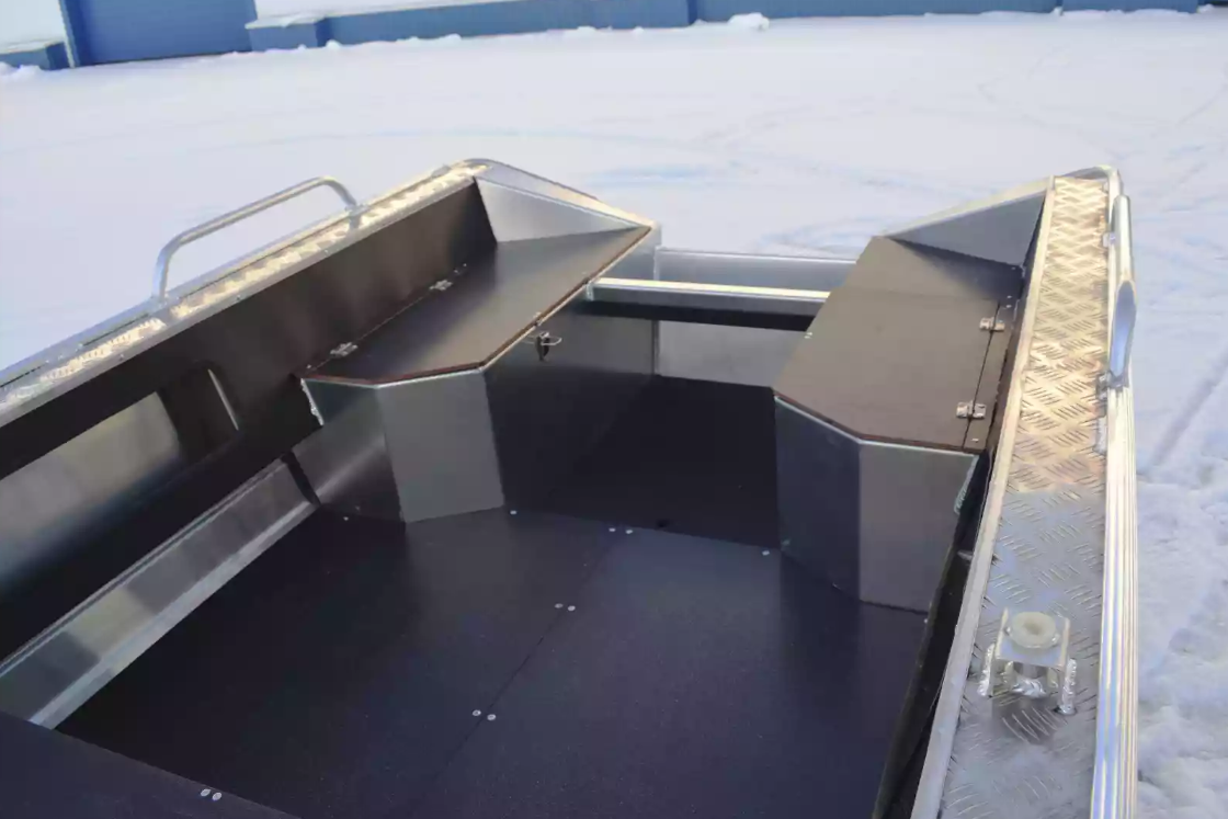 Алюминиевая лодка Wyatboat-370 в Архангельске