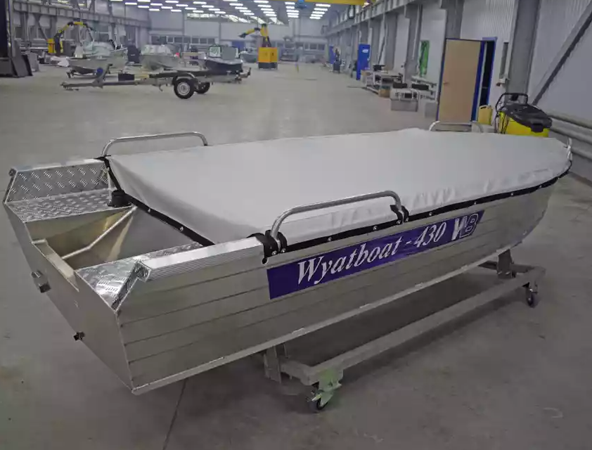 Алюминиевая лодка  Wyatboat-430 Р в Архангельске