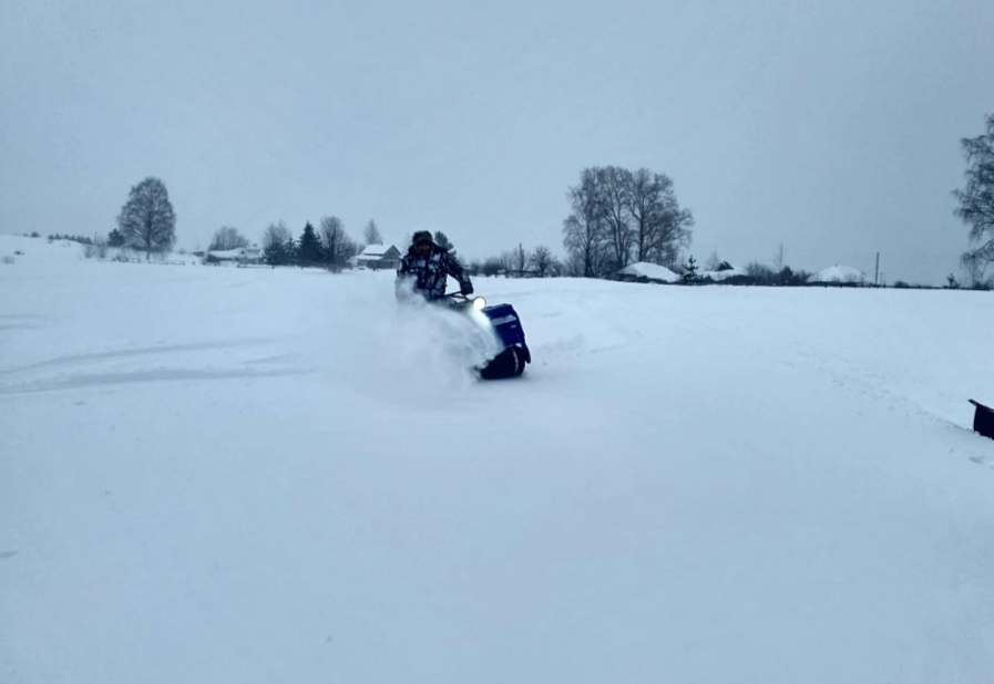 Мотобуксировщик Альбатрос-XLV 9 мини, тележки, 1250 мм в Архангельске