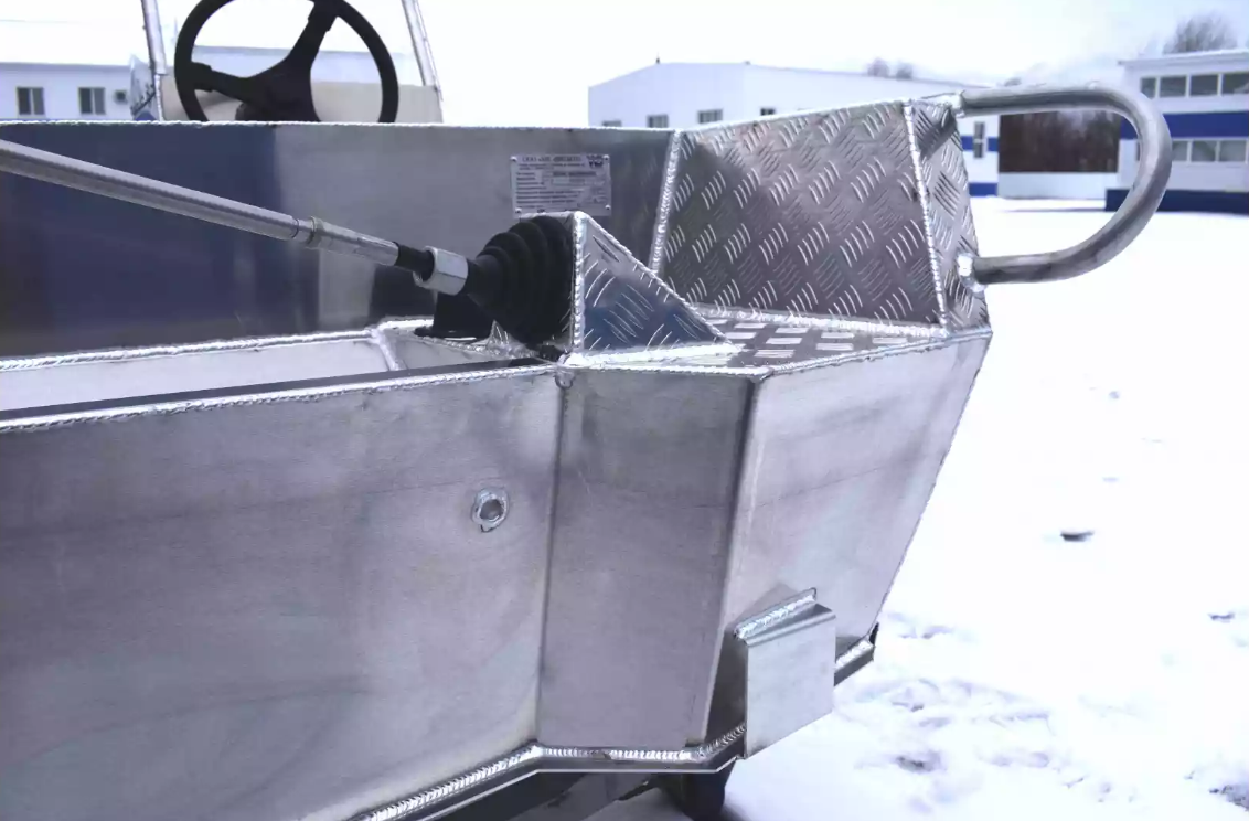 Алюминиевая лодка Wyatboat-390 C в Архангельске
