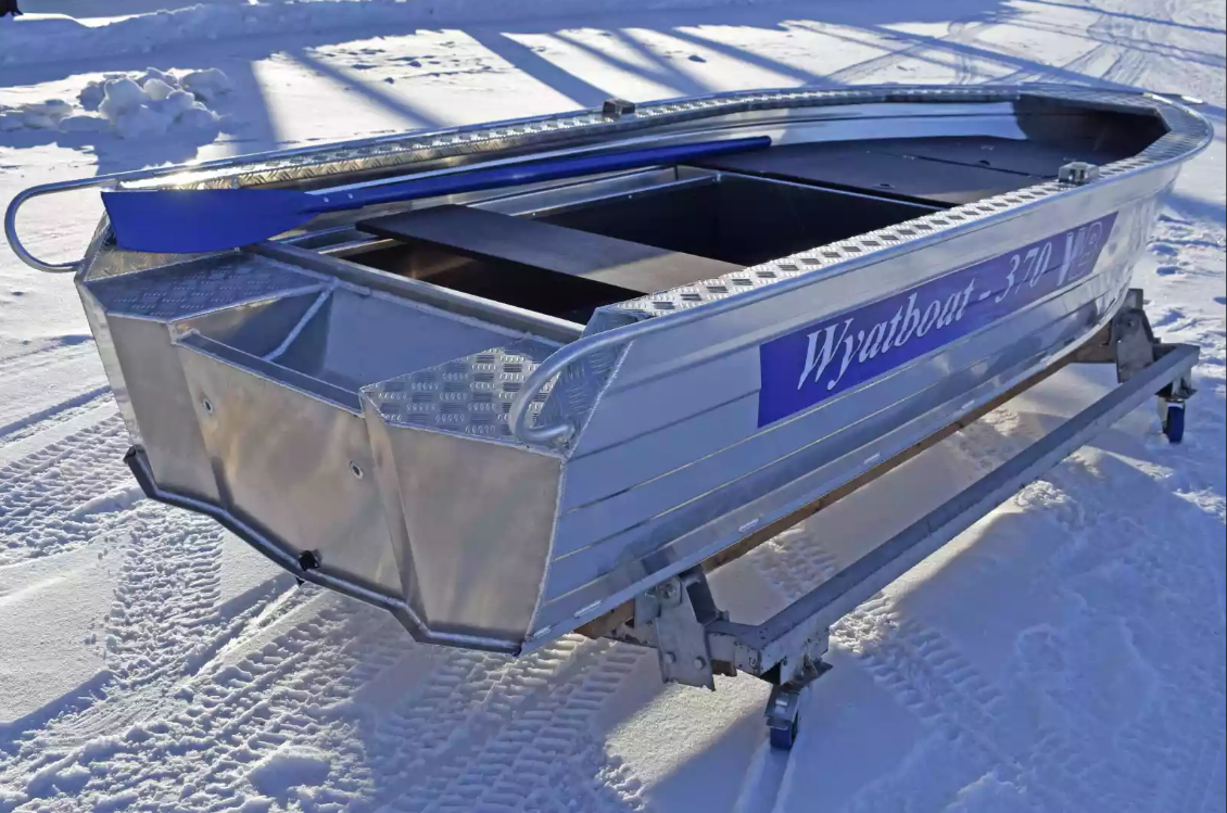 Алюминиевая лодка Wyatboat-370 Р FISH в Архангельске