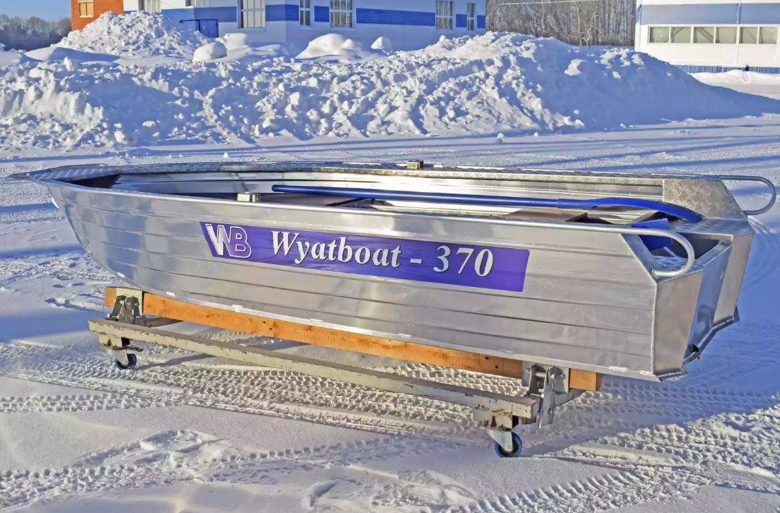 Алюминиевая лодка Wyatboat-370 Р FISH в Архангельске