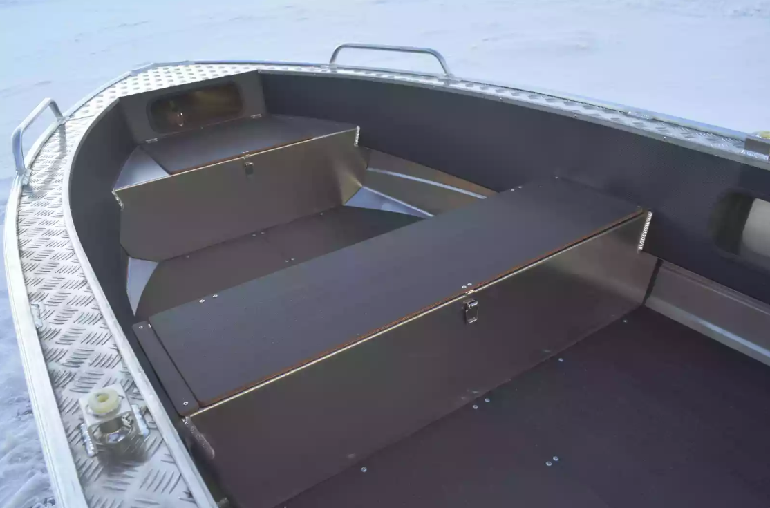 Алюминиевая лодка Wyatboat-370 в Архангельске