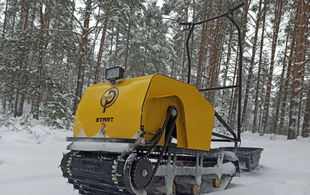 Мотобуксировщик РЫБАК СТАРТ Lifan 15 л.с. (металлический капот) в Архангельске