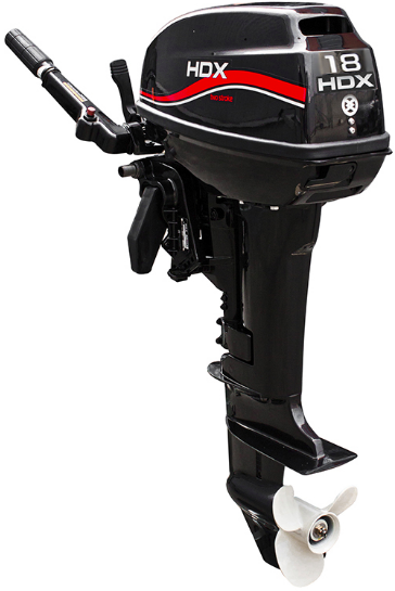 Лодочный мотор 2-х тактный HDX R series TE 18 BMS в Архангельске