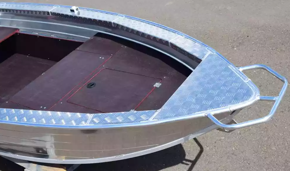 Алюминиевая лодка Wyatboat-390Р Fish в Архангельске