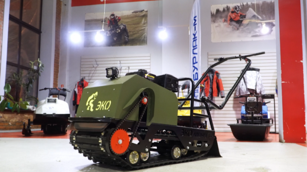Мотобуксировщик ЭКО-Мини 15 лс (рама цельнометаллическая гнутая) в Архангельске