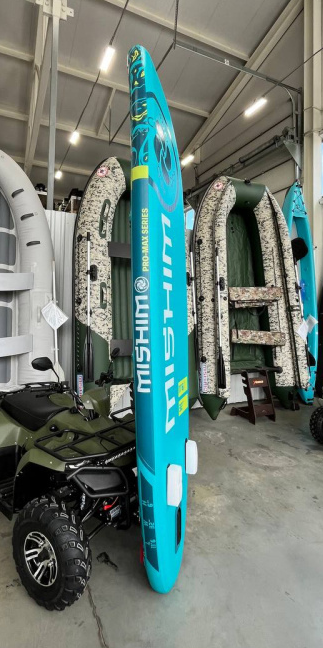 SUP (САП) Доска MISHIMO PRO-MAX Light Teal 11’ (335см) в Архангельске