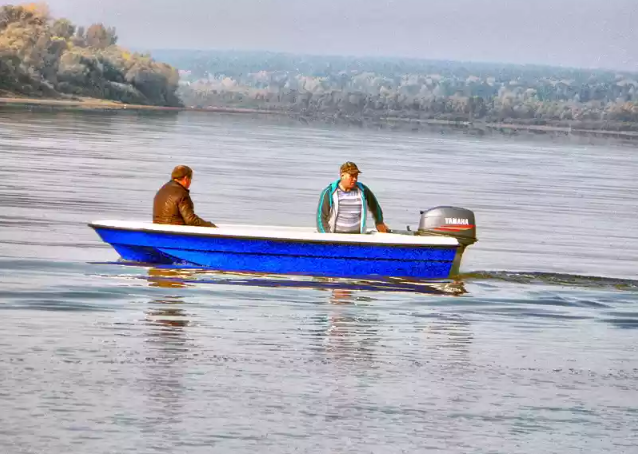 Стеклопластиковая лодка Wyatboat 430 тримаран в Архангельске