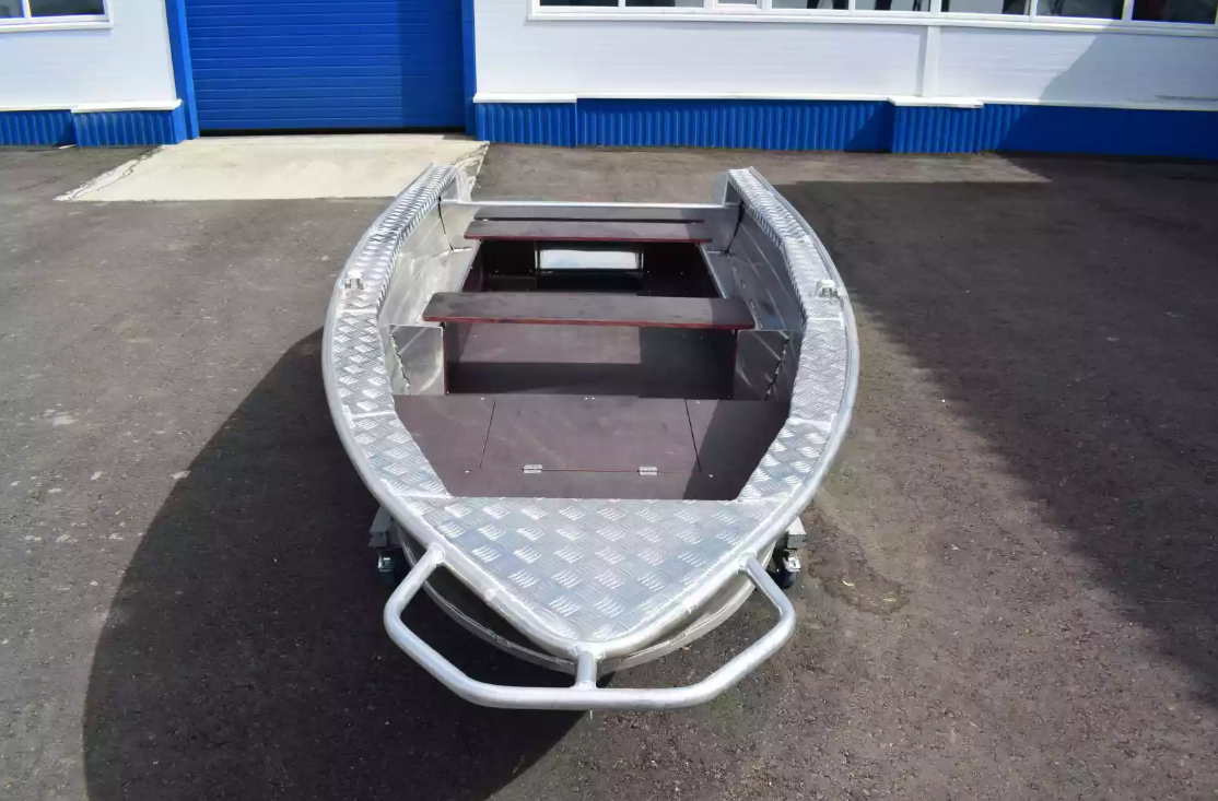 Алюминиевая лодка Wyatboat-390Р Увеличенный борт в Архангельске
