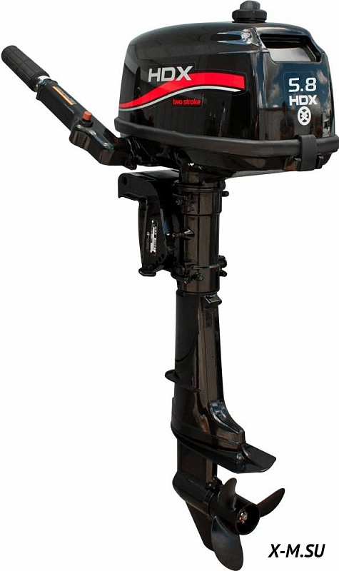 Лодочный мотор 2-х тактный HDX R series T 5,8 BMS в Архангельске