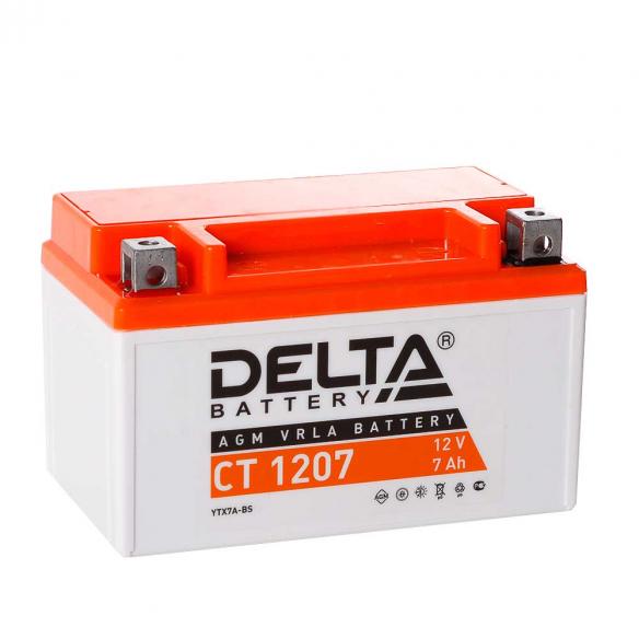 Аккумулятор Delta CT 1207 (12V / 7Ah) в Архангельске