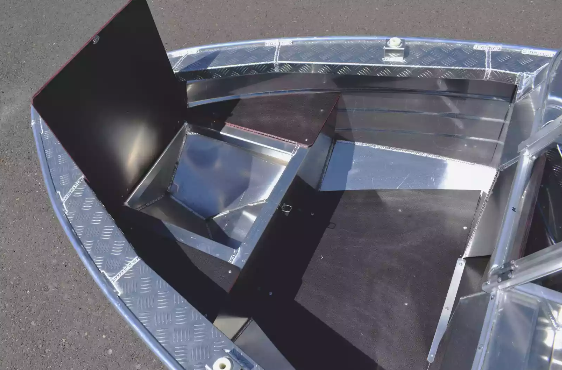 Алюминиевая лодка Wyatboat-390 DCM в Архангельске