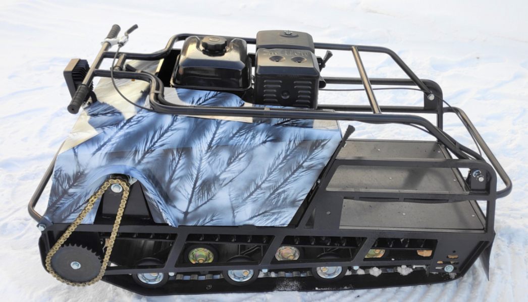Мотобуксировщик Irondog (Железная собака) M500 13  Камуфляж Охотник в Архангельске