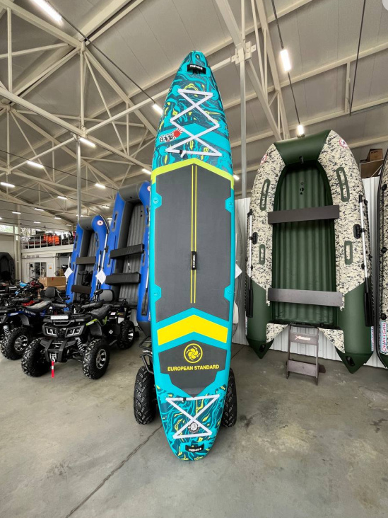 SUP (САП) Доска MISHIMO PRO-MAX Light Teal 11’ (335см) в Архангельске