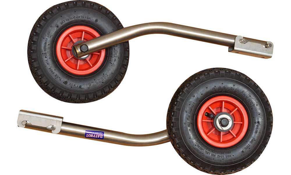 Транцевые колеса модульные удлиненные из нержавеющей стали в Архангельске