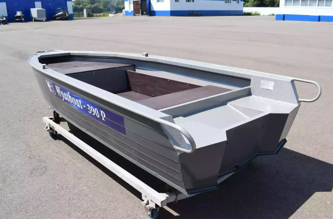 Алюминиевая лодка Wyatboat-390Р Fish в Архангельске