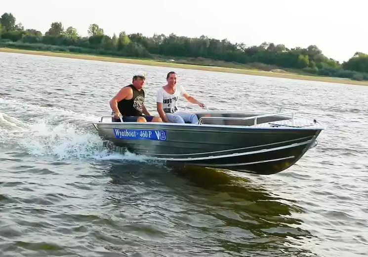 Алюминиевая лодка Wyatboat-460 P в Архангельске