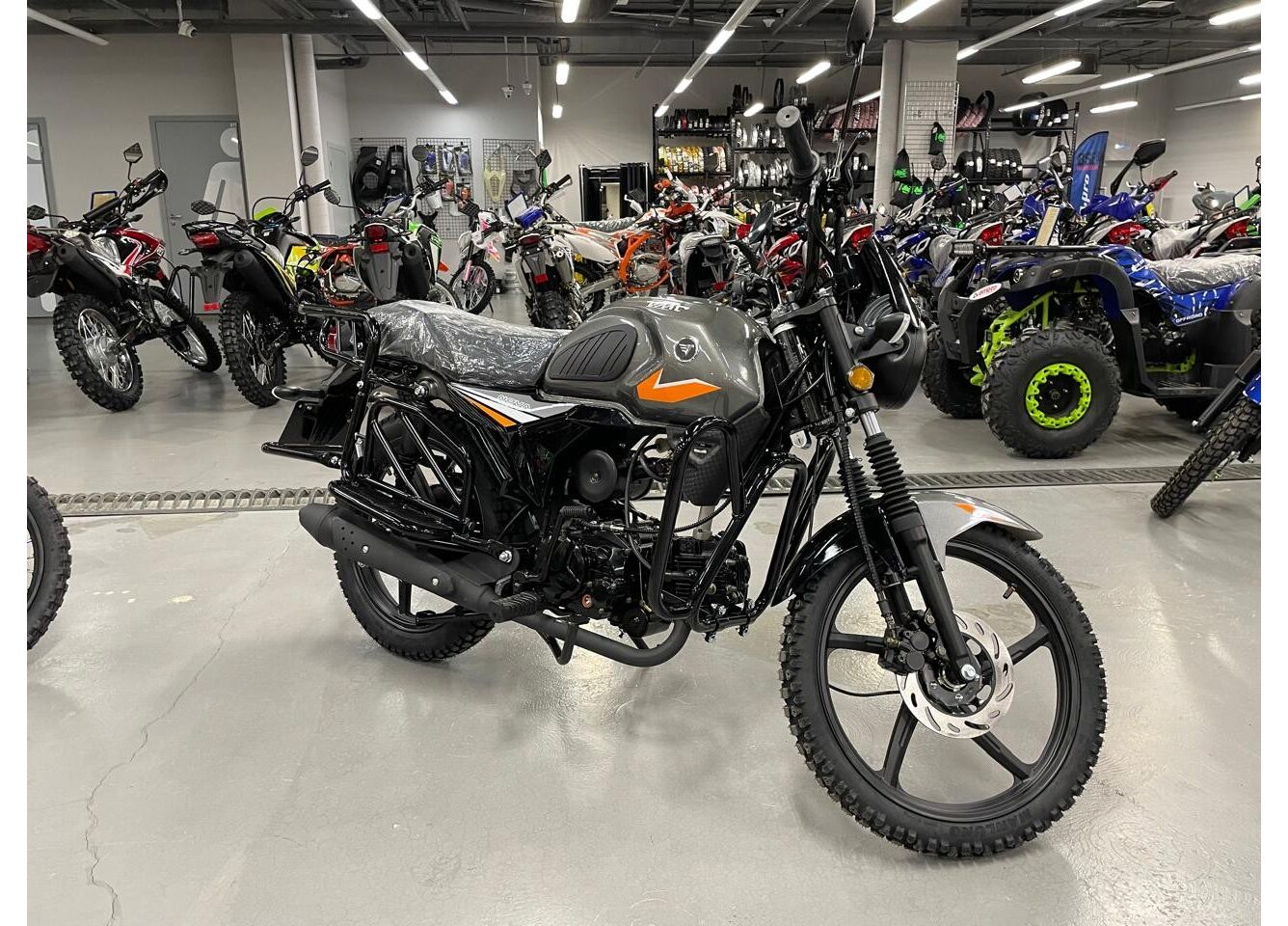 Мопед VMC NOVA 49сс (125сс) Led Full, дисковый тормоз, RKB RATO с баланс. валом, сигнализация в Архангельске