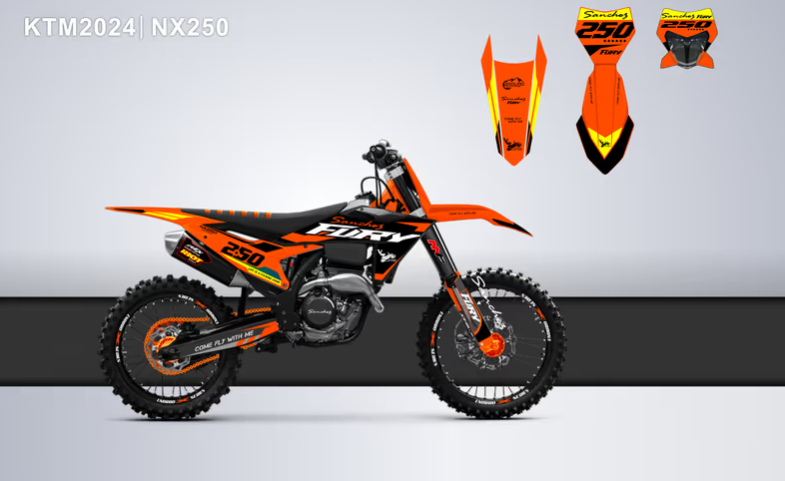 Кроссовый мотоцикл Sanchez Fury NX250 в Архангельске