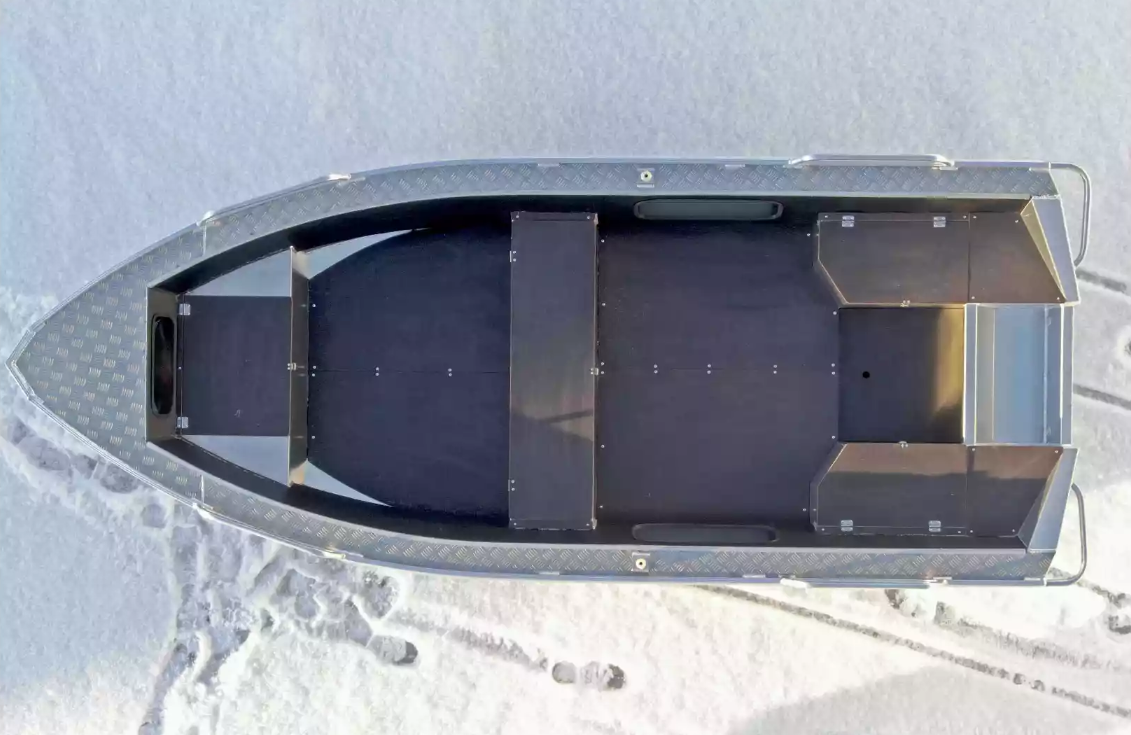 Алюминиевая лодка Wyatboat-370 в Архангельске