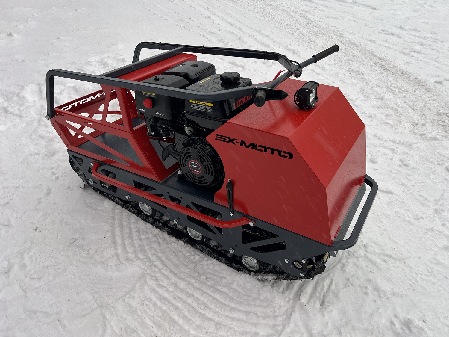 Мотобуксировщик EX-MOTO SNOWDOG S500 15л.с в Архангельске