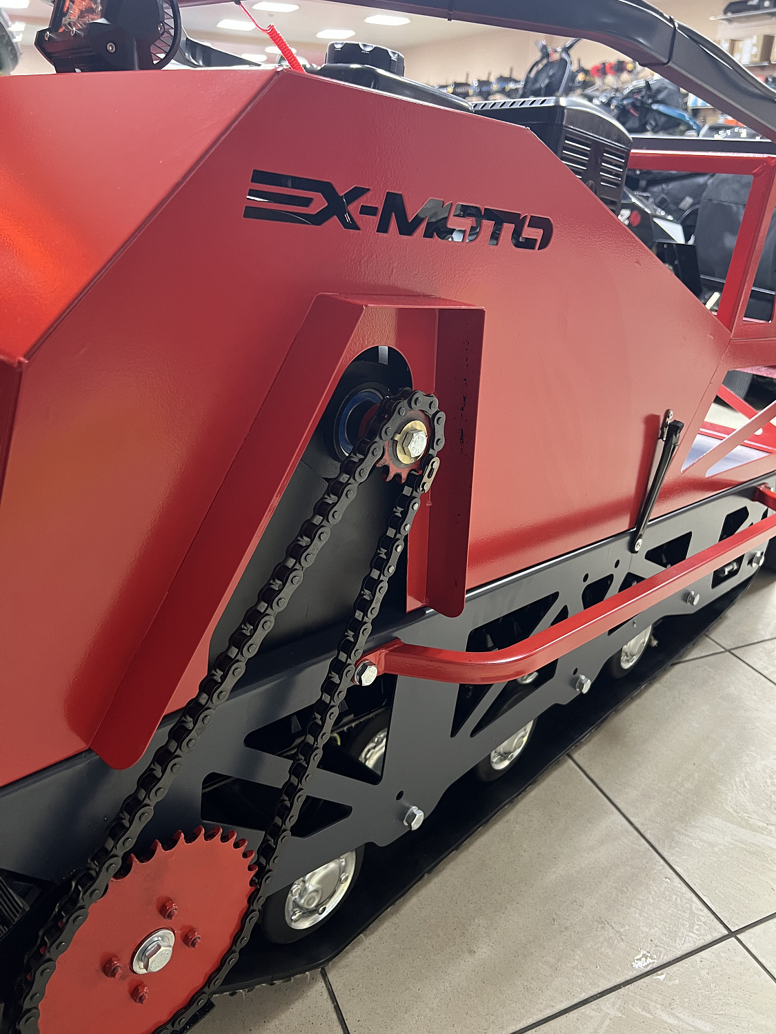 Мотобуксировщик EX-MOTO SNOWDOG S500 15л.с в Архангельске