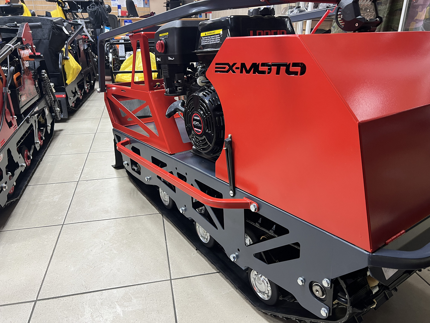 Мотобуксировщик EX-MOTO SNOWDOG S500 15л.с в Архангельске