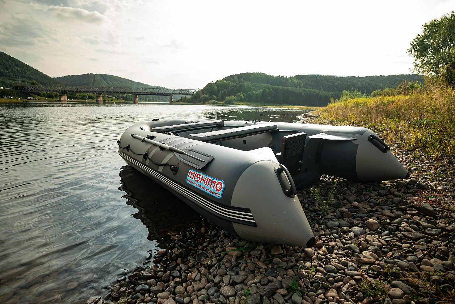 Лодка MISHIMO RIVER JET 390 под водомет в Архангельске