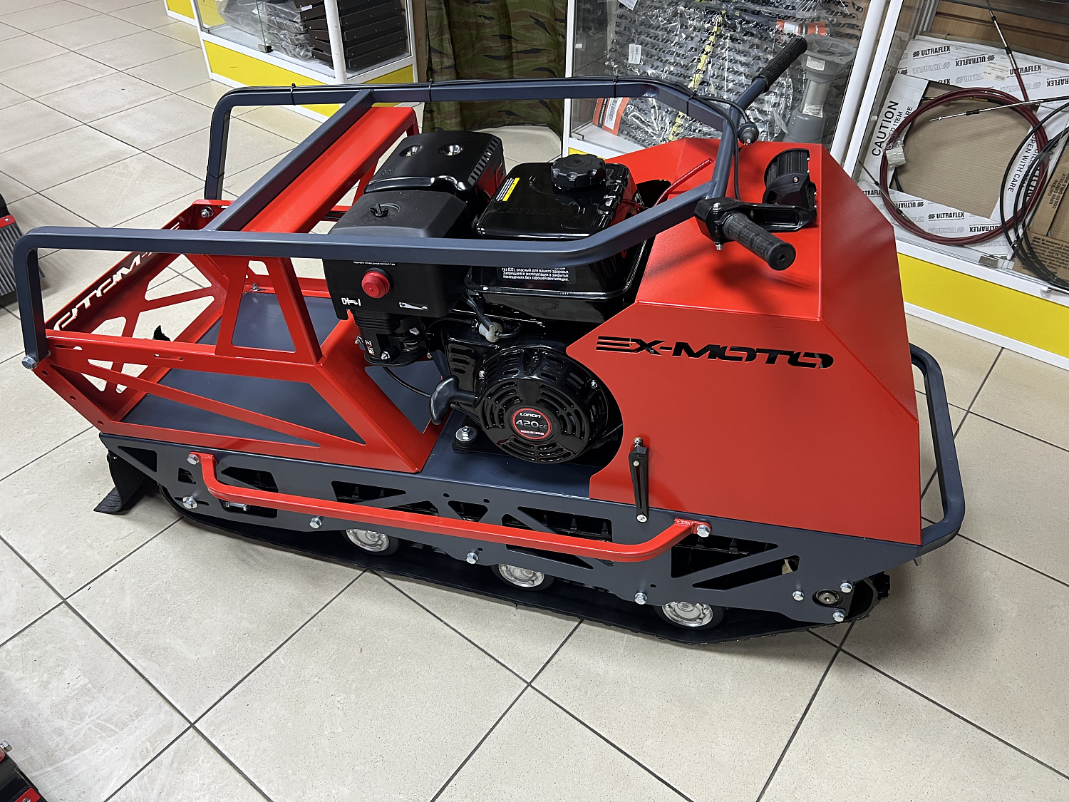 Мотобуксировщик EX-MOTO SNOWDOG S500 15л.с в Архангельске