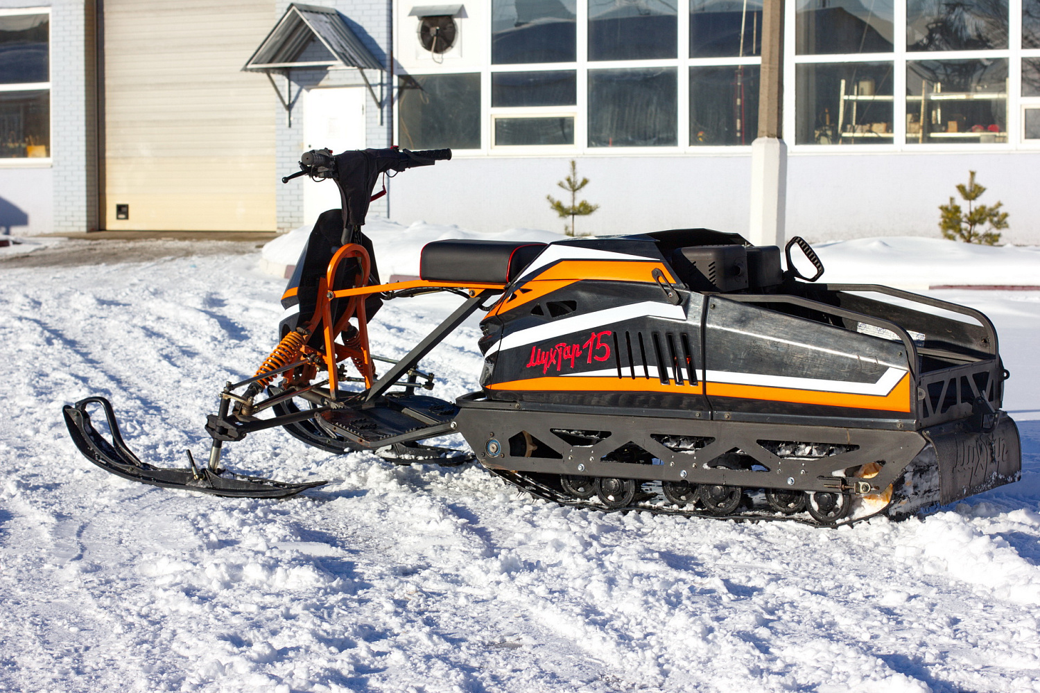 Мотобуксировщик IRBIS Мухтар 15 с лыжным модулем в комплекте в Архангельске