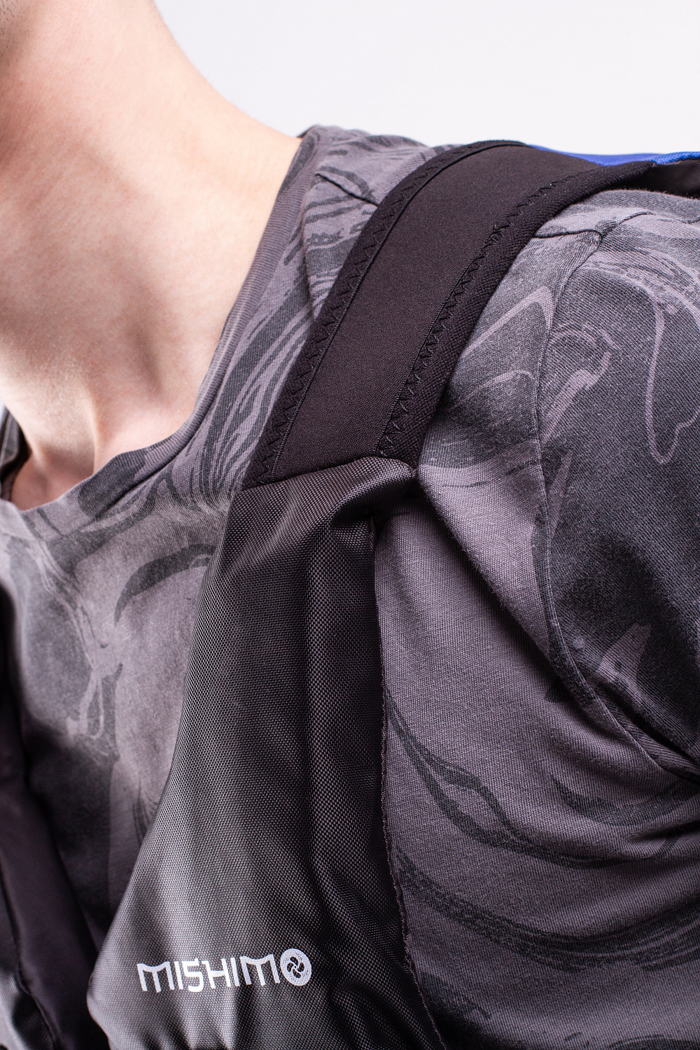 Жилет спасательный MISHIMO PRO Премиум качества Черно-синий в Архангельске