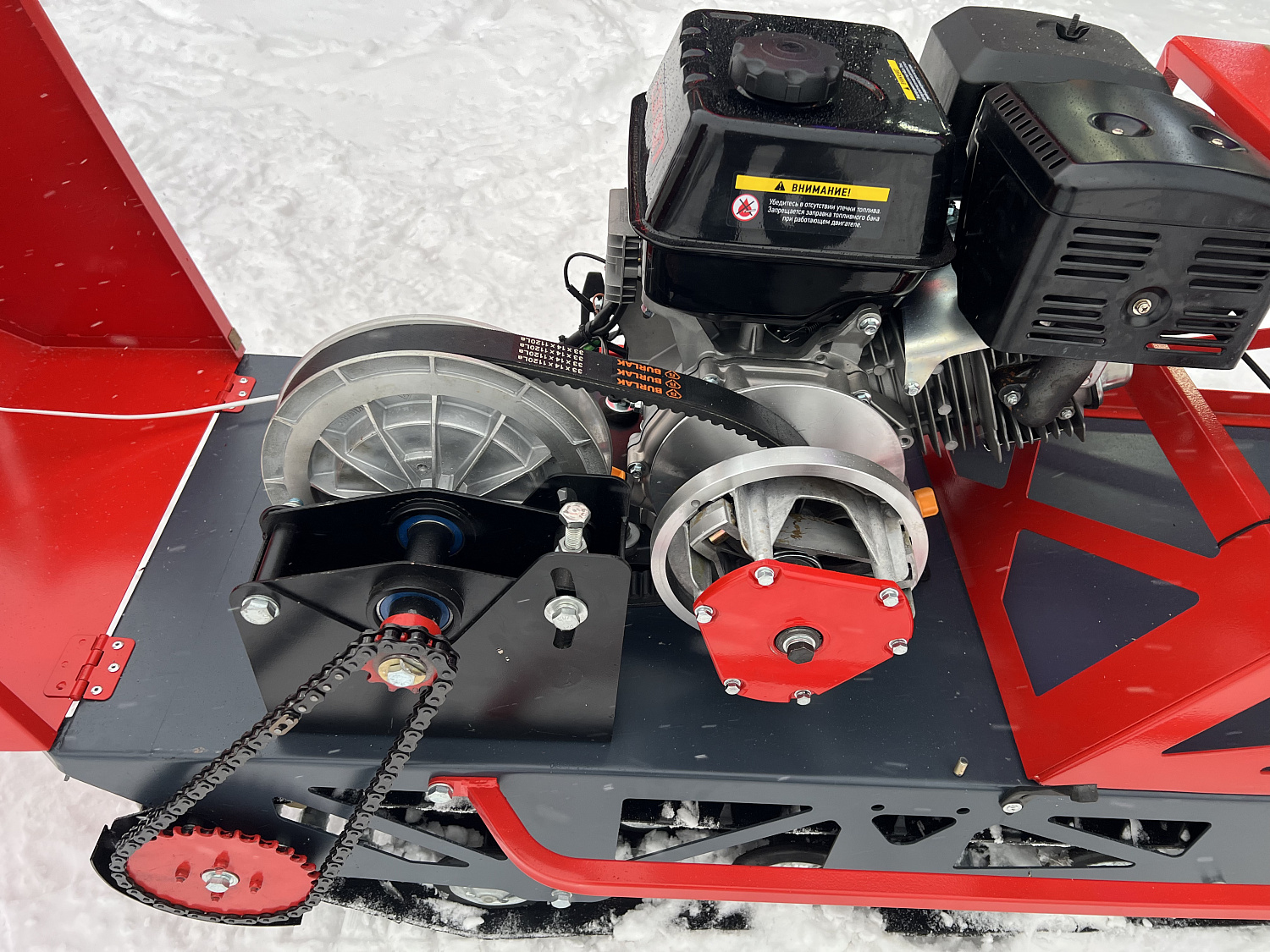 Мотобуксировщик EX-MOTO SNOWDOG S500 15л.с в Архангельске