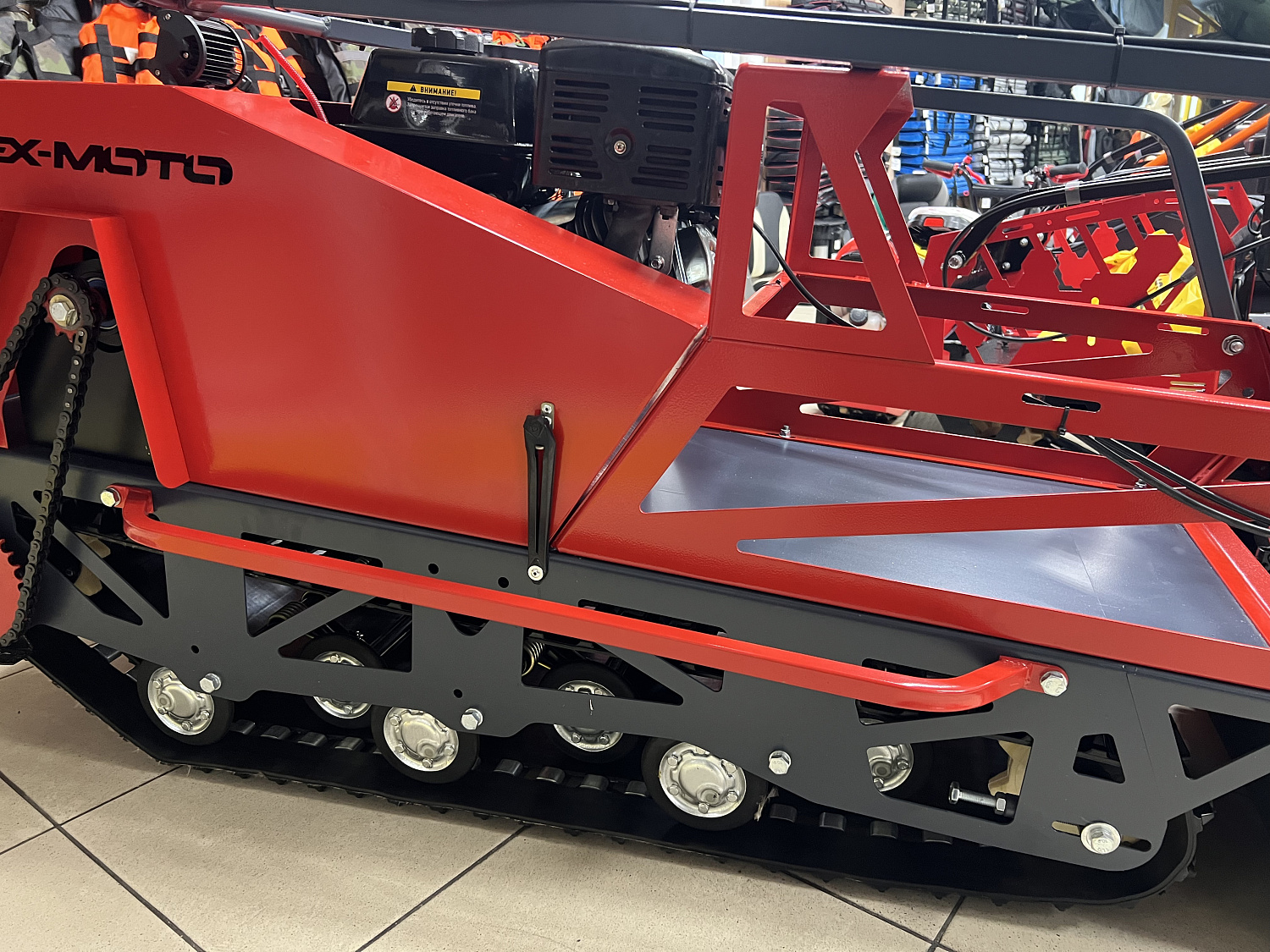 Мотобуксировщик EX-MOTO SNOWDOG S500 15л.с в Архангельске