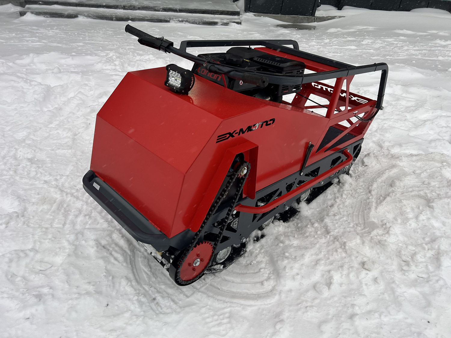 Мотобуксировщик EX-MOTO SNOWDOG S500 15л.с в Архангельске