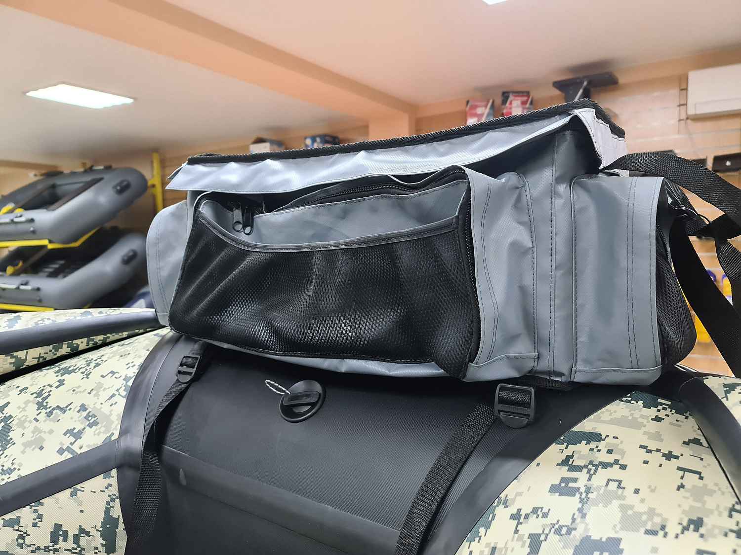 СУМКА ЛЮКС НА БАЛЛОН ДЛЯ ЛОДОК ПВХ 50Х25Х25 СМ в Архангельске