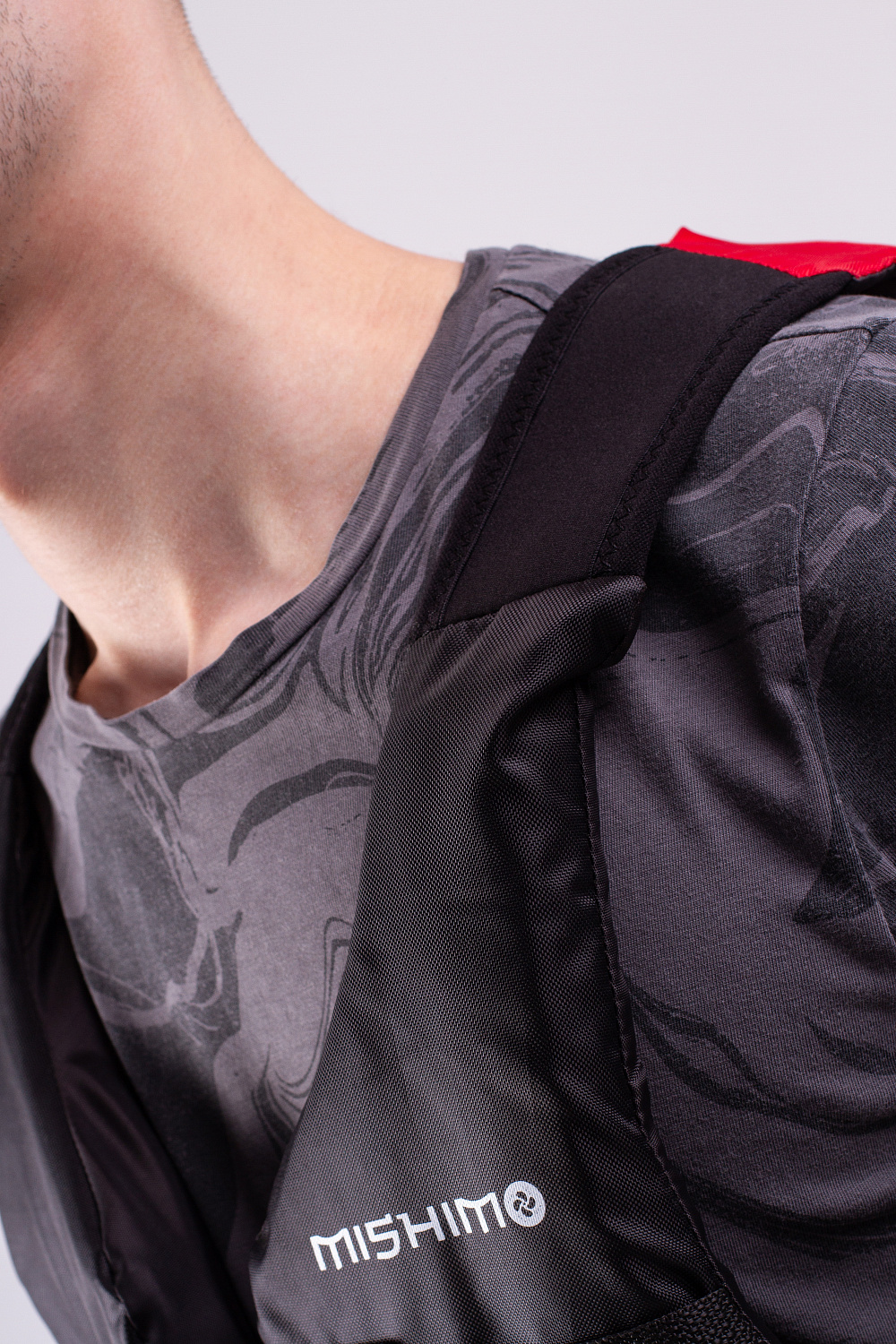 Жилет спасательный MISHIMO PRO Премиум качества Черно-красный в Архангельске